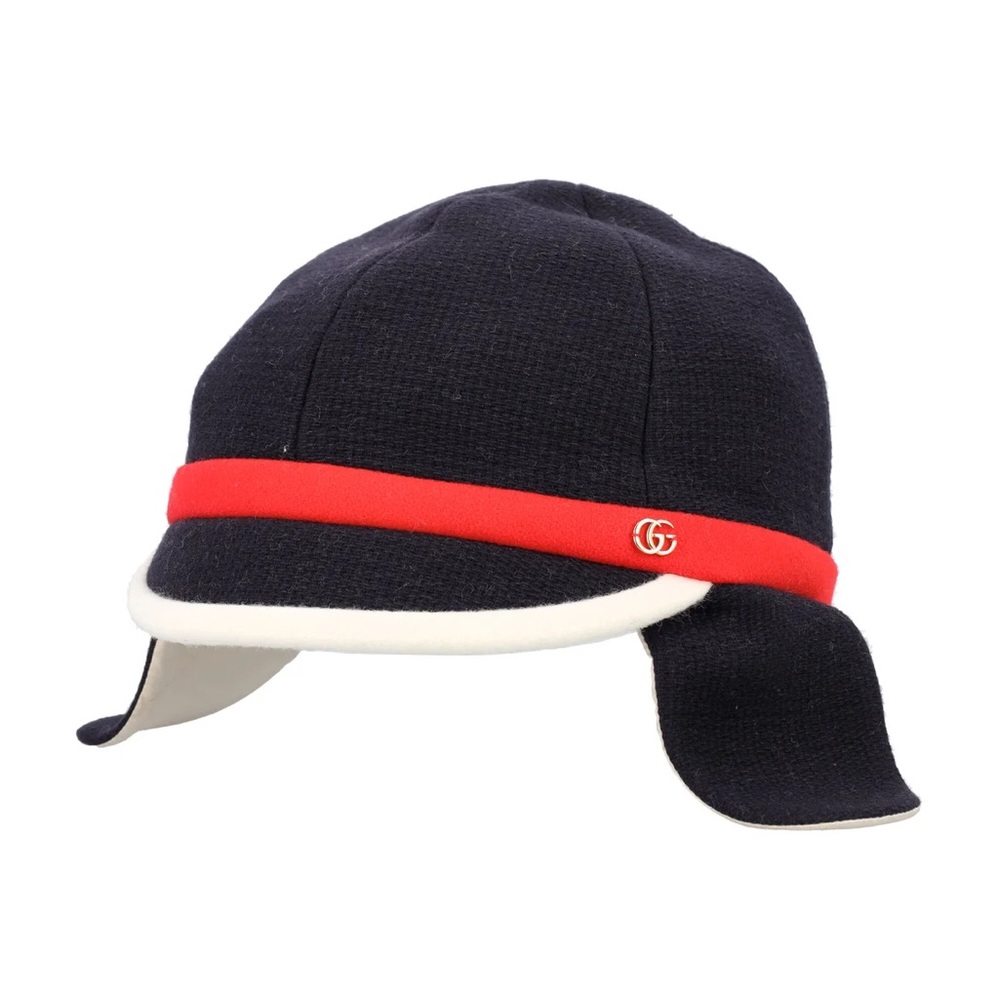 BNWT Gucci Kids Morgana Logo Plaque Hat